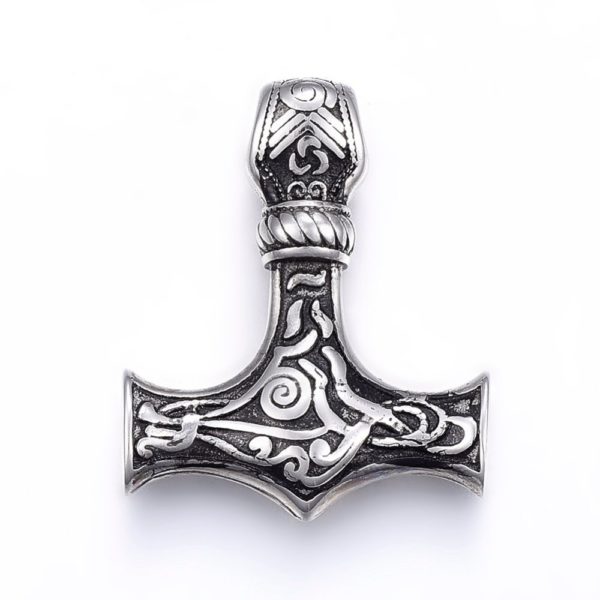 marteau de Thor Pendentif Viking bijoux gemme bijoux céltique