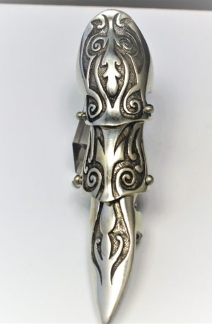 bague armure motif Celtique